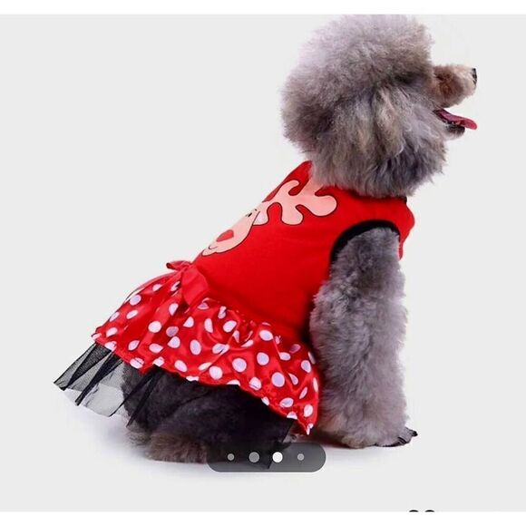 NWOT EVERPET CHRISTMAS DRESS - Picture 3 of 7